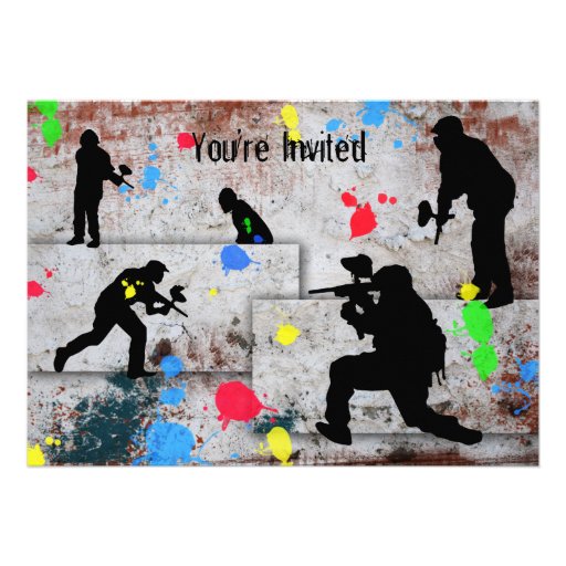 Paintball Battle Invited