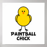 Paintball Chick posters