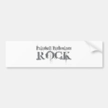 Paintball Enthusiasts Rock Bumper Sticker