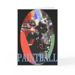 Paintball  Greeting card