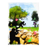 Paintball in the Spring Invitations