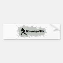 Paintball is a Way of Life Bumper Sticker