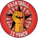 Paintball Is Power photo sculptures