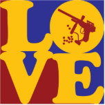 Paintball Love photo sculptures