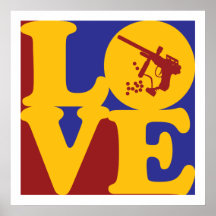 Paintball Love Print