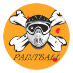 Paintball mask sticker