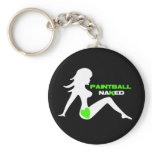 Paintball Naked Keychain