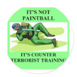 paintball player stickers