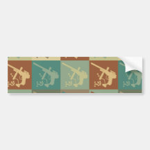 Paintball Pop Art Bumper Stickers