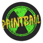 Paintball Radioactive stickers