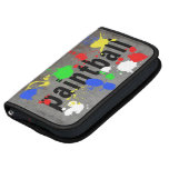 Paintball Splatter on Concrete Wall Planners