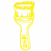 Paintbrush - Yellow Cut Out