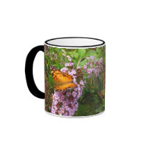 Painted butterfly ~ mug