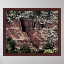 Painted Canyon Art Print