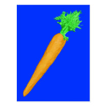 Painted Carrot postcards