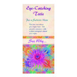 Painted Dahlias Business Advert Rack Cards rack cards