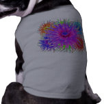 Painted Dahlias Dog Shirts pet clothing