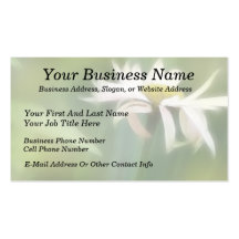Painted Daisies In Dappled Sunlight Business Card Template