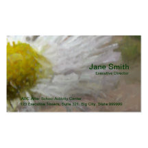 Painted Daisy Business Card