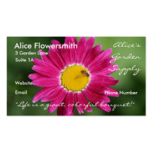 Painted Daisy Business Card
