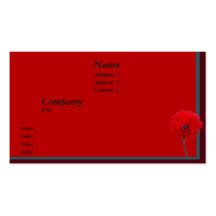 Painted Daisy Business Card Templates