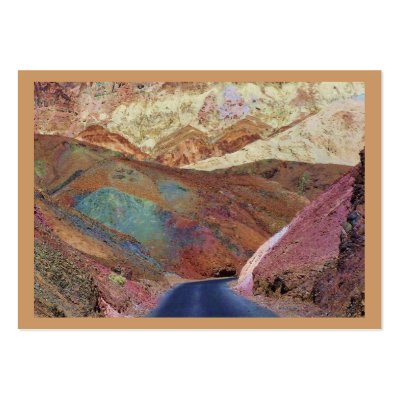 Painted Desert Gift Shop Tags Business Card Template by sumiko