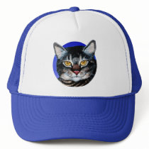 Painted Fat Cat Hat