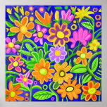 Painted Floral Composition posters