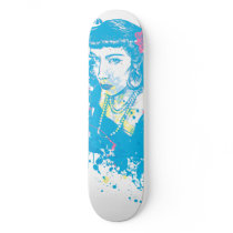 PAINTED LADY-BOARD-1 CUSTOM SKATEBOARD