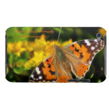 Painted Lady Butterfly (Vanessa cardui) iPod Touch Case