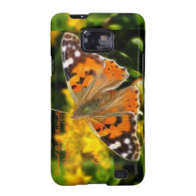 Painted Lady Butterfly (Vanessa cardui) Galaxy SII Covers