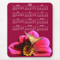 Painted Lady Calendar ~ mousepad