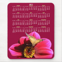 Painted Lady Calendar ~ mousepad