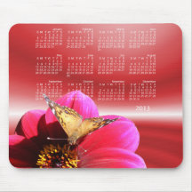 Painted Lady Calendar ~ mousepad