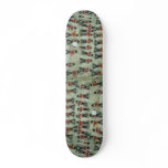 Painted lead soldiers skate board decks
