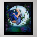 Painted Moonflowers posters