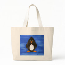 Painted Penguin bag