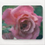 Painted Pink Rose Mousepad