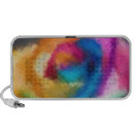 Painted Rainbow Rose Mp3 Speaker