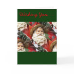 Painted Santa Cards