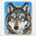Painted Wolf mousepads