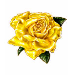 Painted Yellow Rose t-shirts