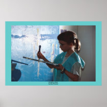 Painter at Work Posters