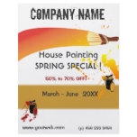 Painter & House Maintenance flyers