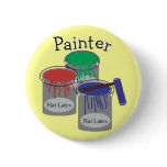 Painter Professional Gifts, Paint Can Graphics buttons