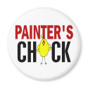 PAINTER’S CHICK magnets