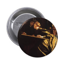 Painter's Honeymoon by Leighton, Victorian Art Button