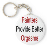 Painters Provide Better Orgasms keychains