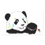Paintin' Panda Sticker