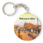 PAINTING 12 copy, Welocome to Africa keychains